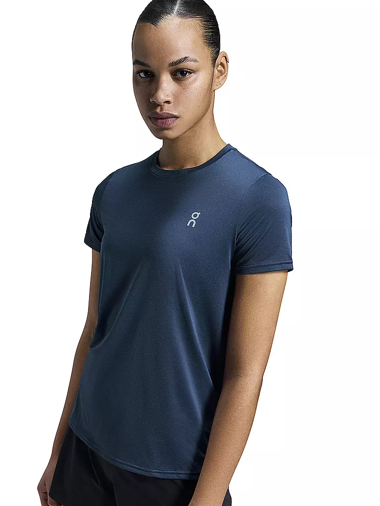 ON | Damen Laufshirt Core-T | Bleu