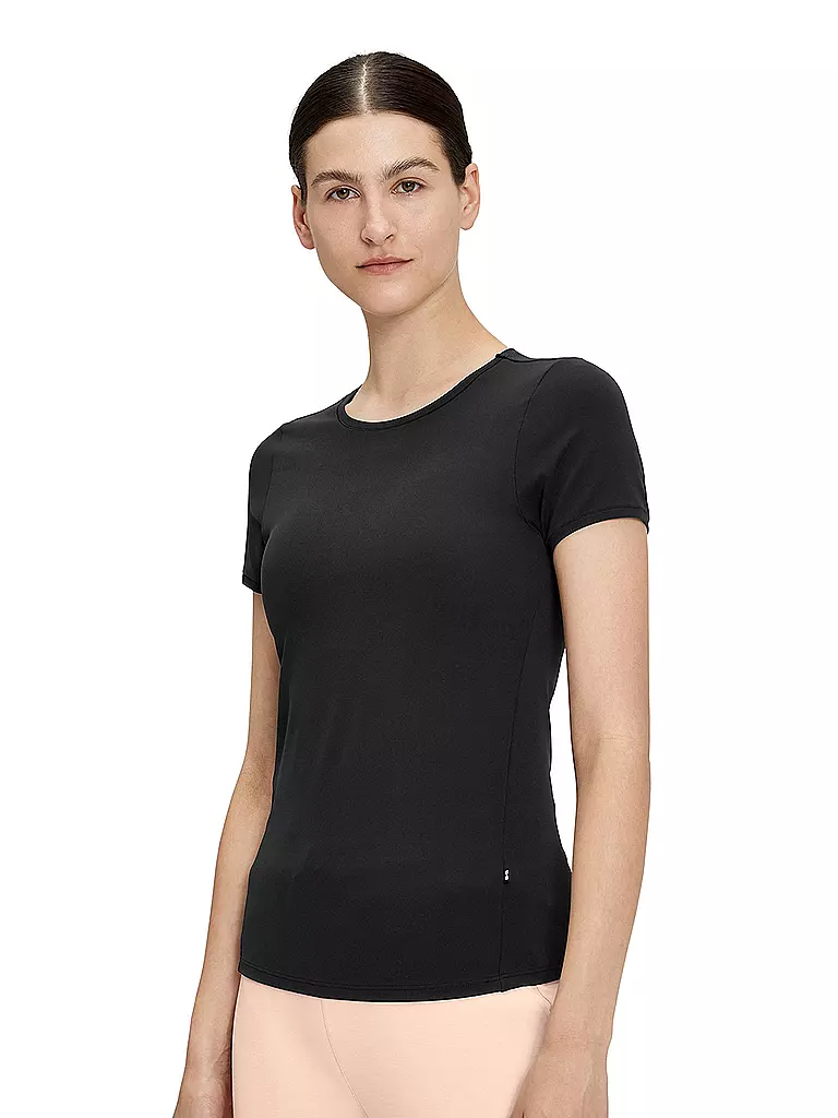 ON | Damen Laufshirt Movement-T | Noir