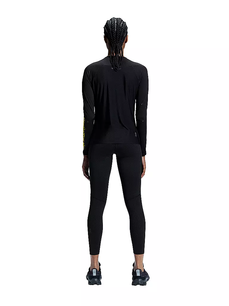 ON | Damen Laufshirt Performance Long-T Lumos  | Noir
