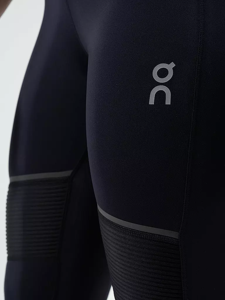 ON | Damen Lauftight Long | Noir