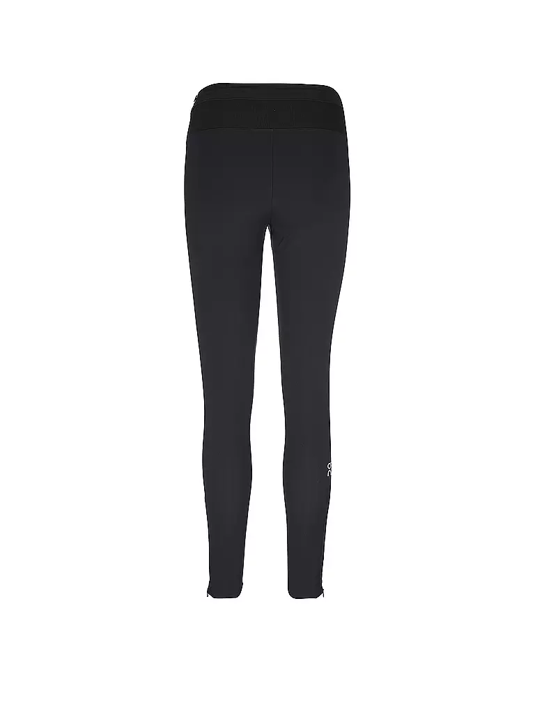 ON | Damen Lauftight Long | Noir