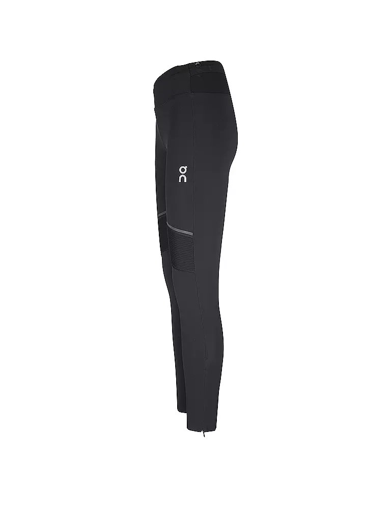 ON | Damen Lauftight Long | Noir