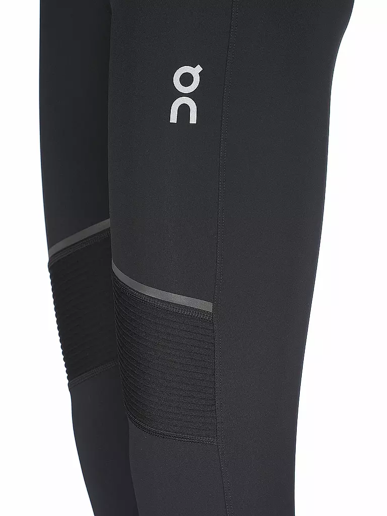 ON | Damen Lauftight Long | Noir