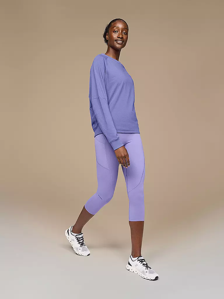 ON | Damen Sweater Movement Crew | Lilas