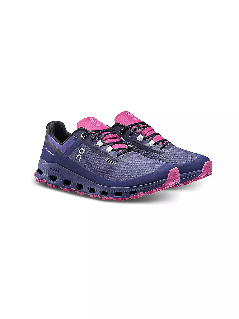 ON | Damen Traillaufschuhe Cloudvista Waterproof FLINT ACAI | Lilas