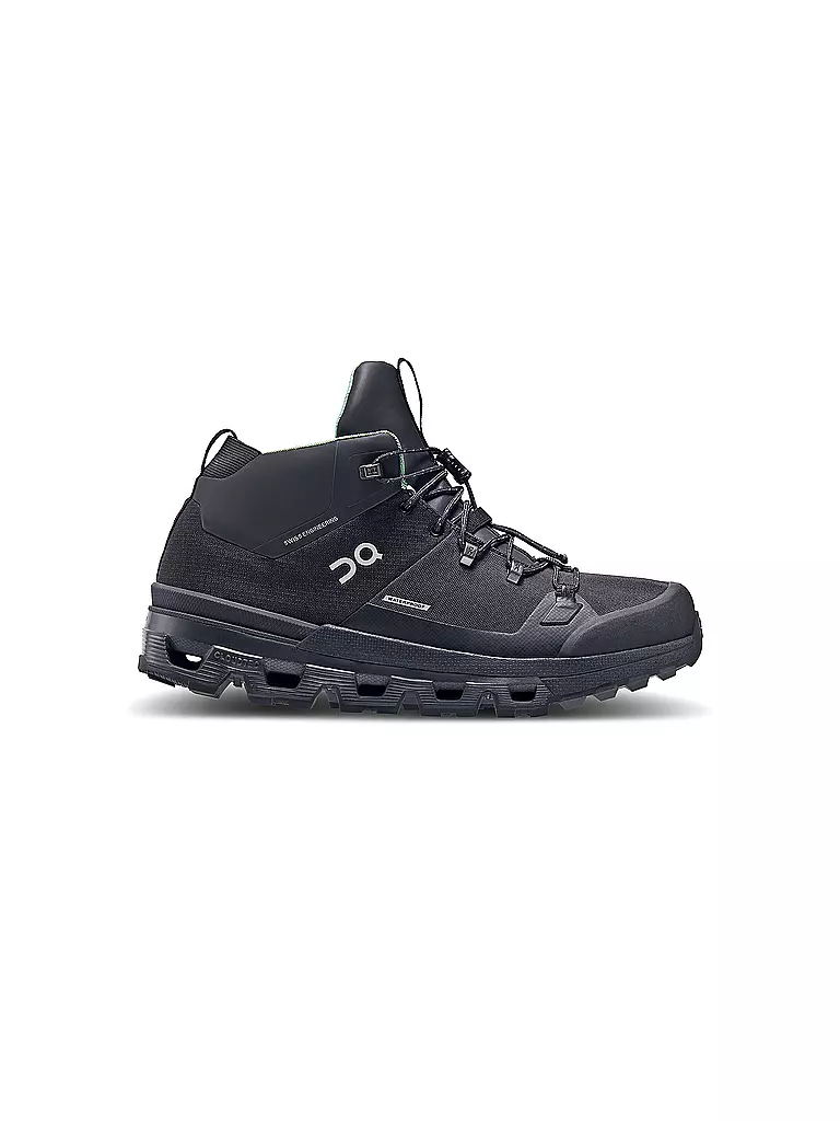ON | Damen Wanderschuhe Cloudtrax Waterproof BLACK | Noir