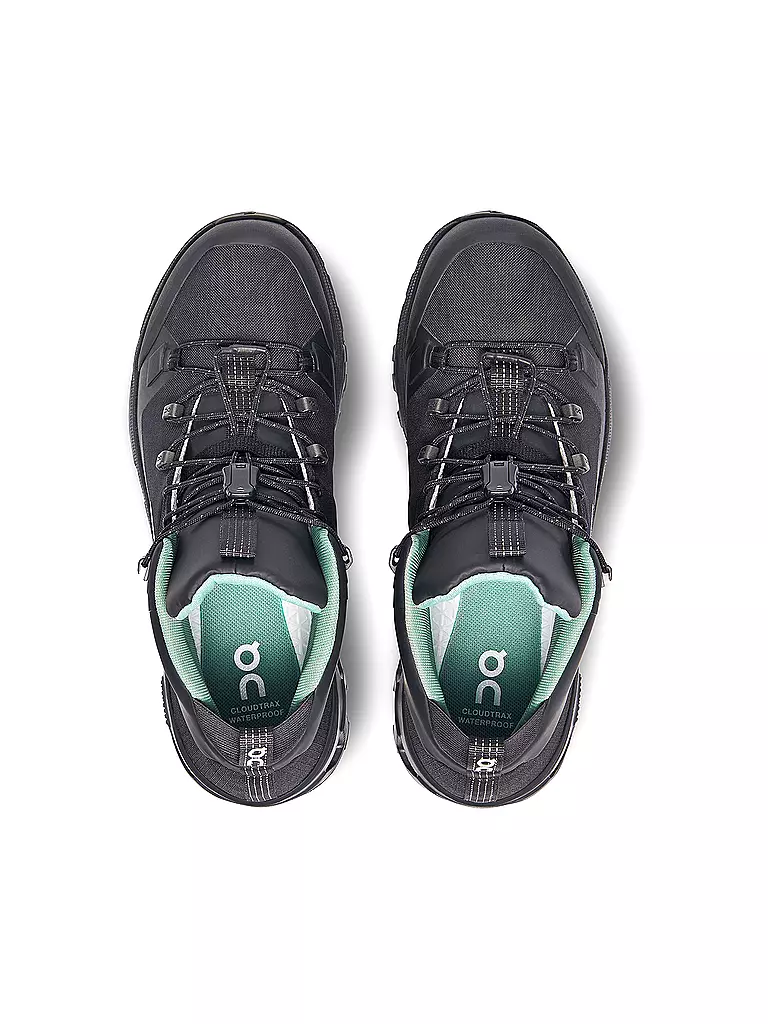 ON | Damen Wanderschuhe Cloudtrax Waterproof BLACK | Noir