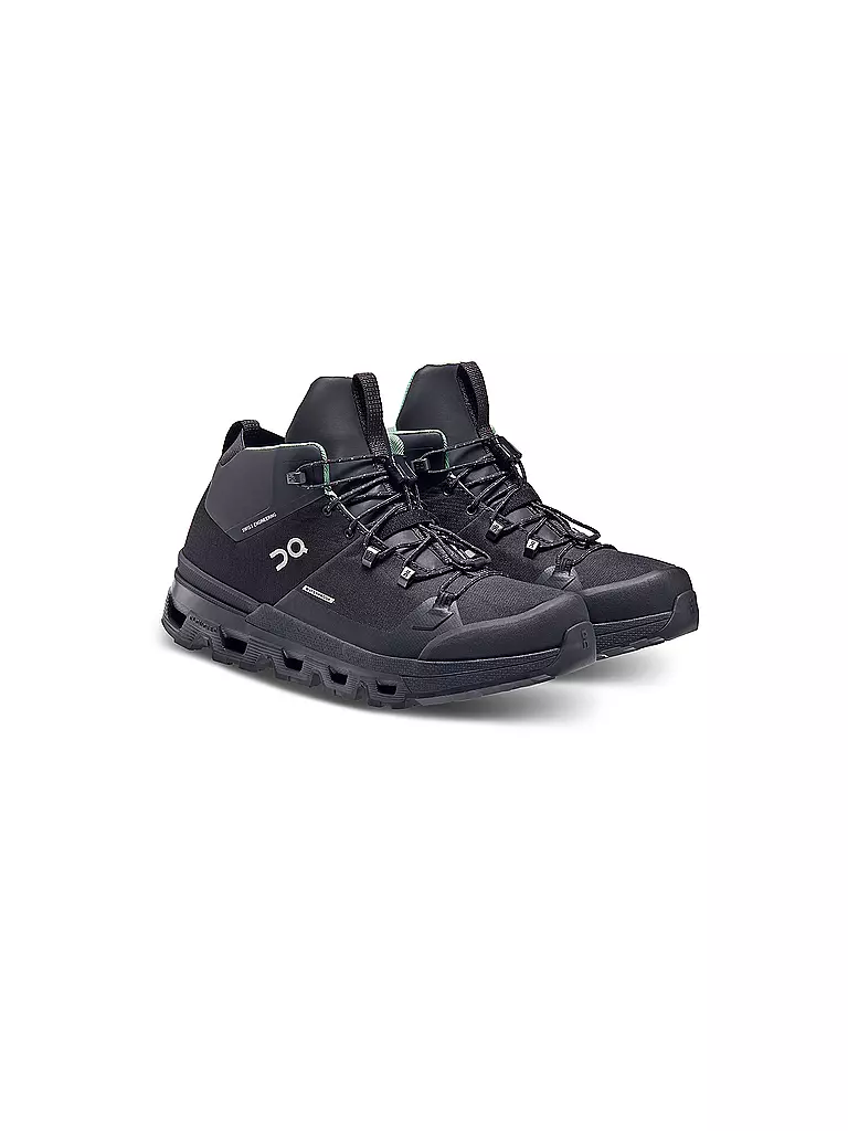 ON | Damen Wanderschuhe Cloudtrax Waterproof BLACK | Noir