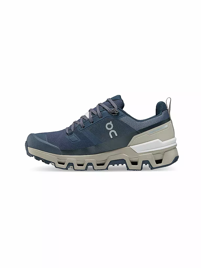 ON | Damen Wanderschuhe Cloudwander Waterproof | Bleu foncé
