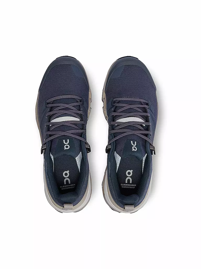 ON | Damen Wanderschuhe Cloudwander Waterproof | Bleu foncé