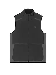 ON | Gilet de course pour femmes Weather Vest | Noir