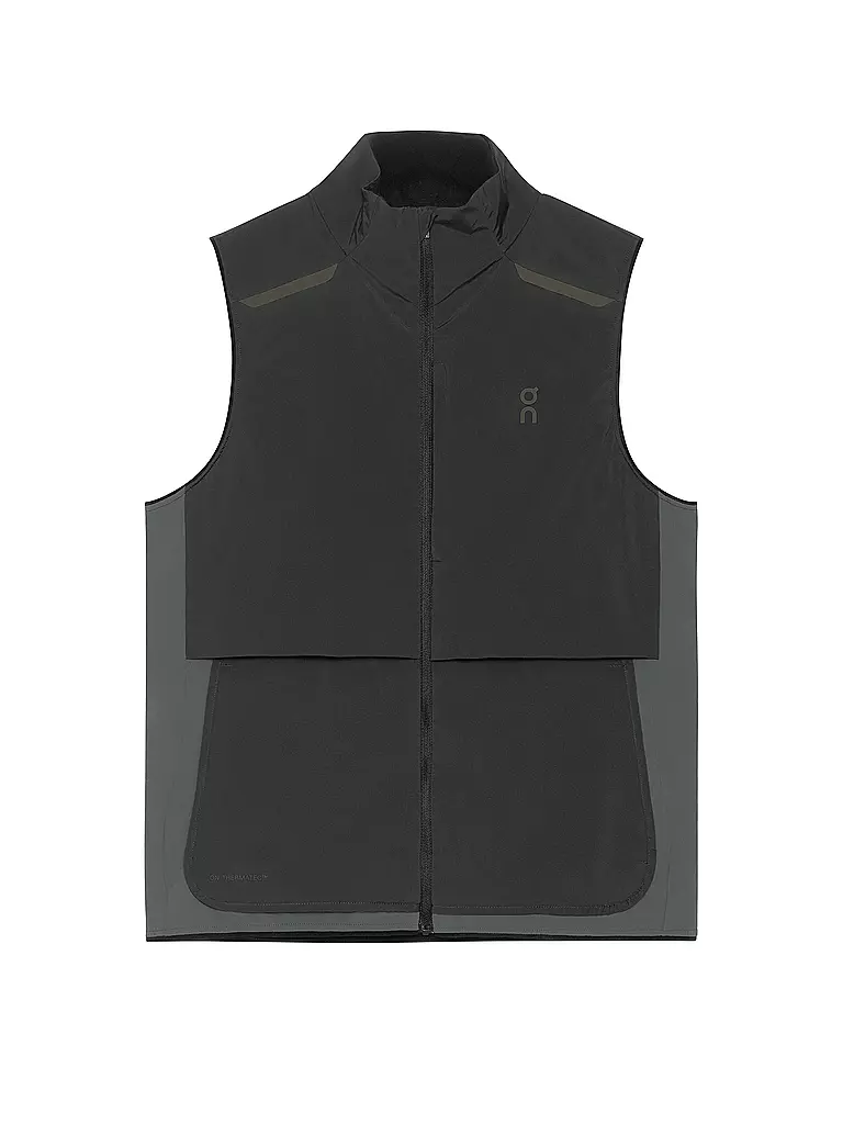 ON | Gilet de course pour femmes Weather Vest | Noir