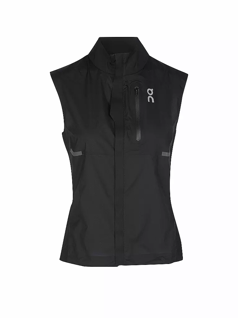 ON | Gilet de course Weather pour femmes | Noir