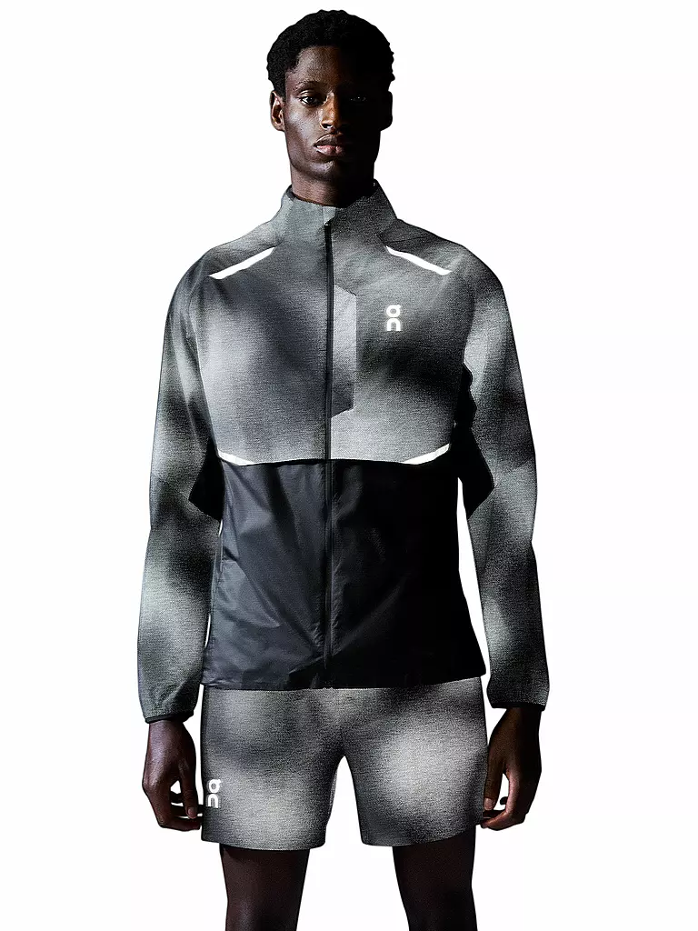 ON | Herre Laufjacke Weather Lumos | Noir