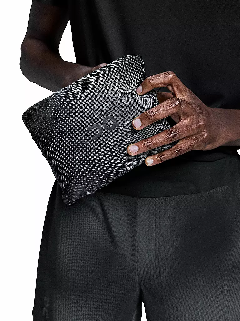 ON | Herre Laufjacke Weather Lumos | Noir