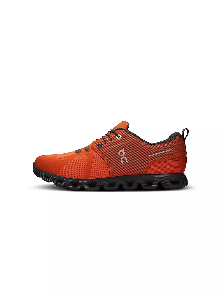 ON | Herren Freizeitschuhe Cloud 5 Waterproof FLAME ECLIPSE | Orange