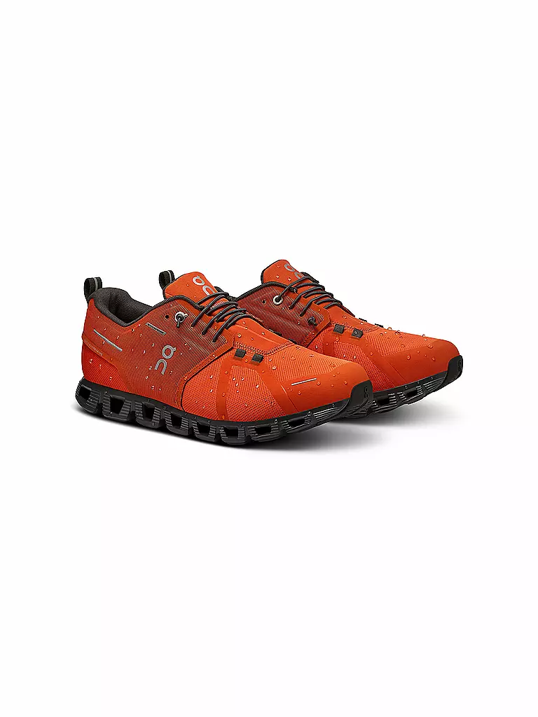 ON | Herren Freizeitschuhe Cloud 5 Waterproof FLAME ECLIPSE | Orange