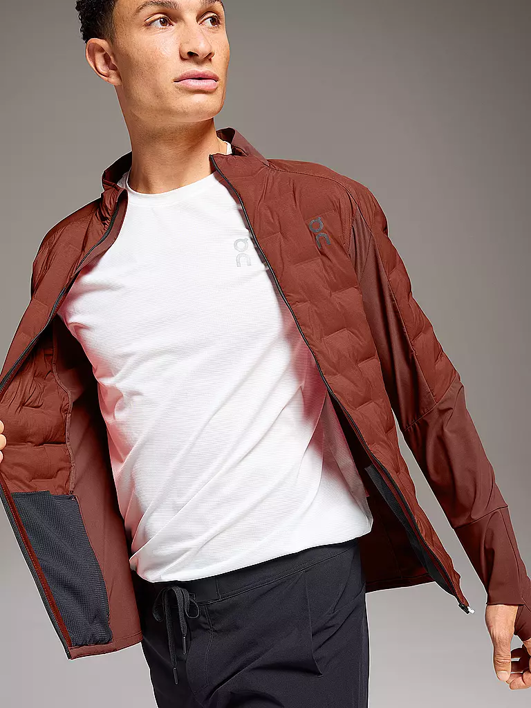 ON | Herren Isojacke Climate | Cuivre