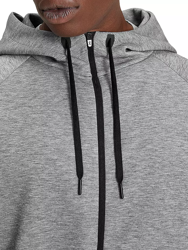 ON | Herren Kapuzenjacke Zipped Hoodie | Gris