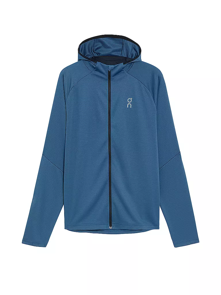 ON | Herren Laufjacke Climate Zip Hoodie | Bleu