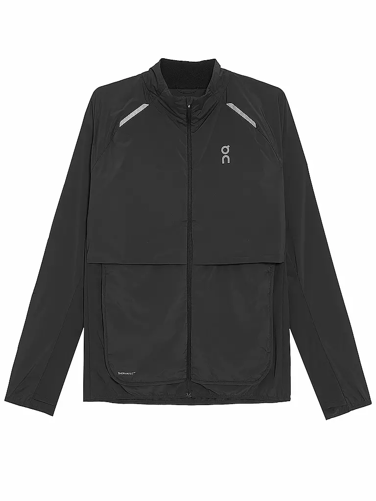 ON | Herren Laufjacke Weather Insulated | Noir