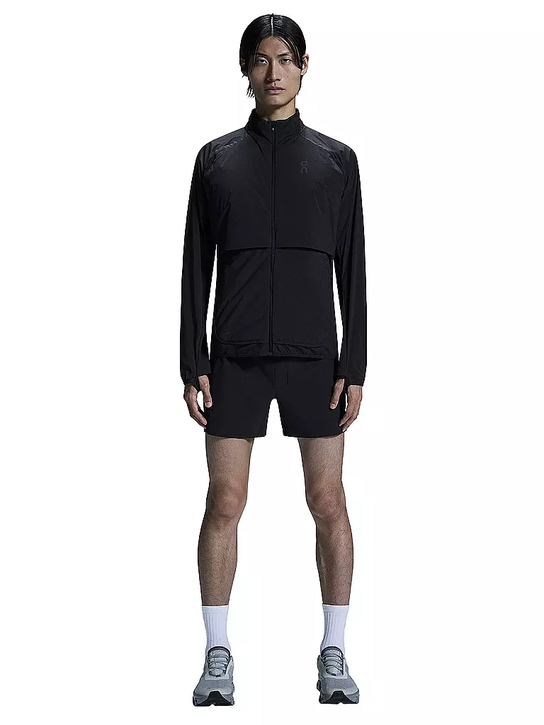 ON | Herren Laufjacke Weather Insulated | Noir