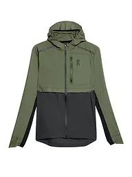 ON | Herren Laufjacke Weather | Olive