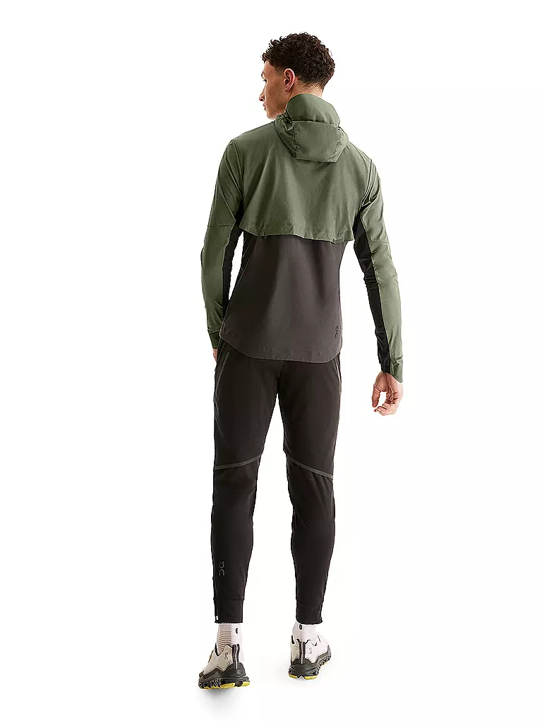 ON | Herren Laufjacke Weather | Olive