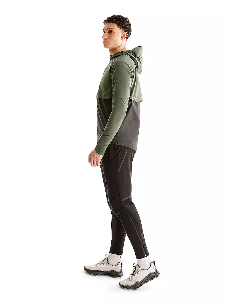 ON | Herren Laufjacke Weather | Olive