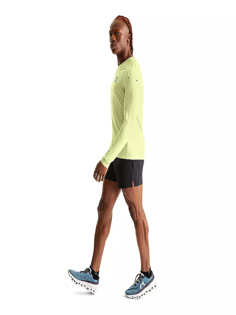 ON | Herren Laufshirt Perfomance Long-T | Vert clair