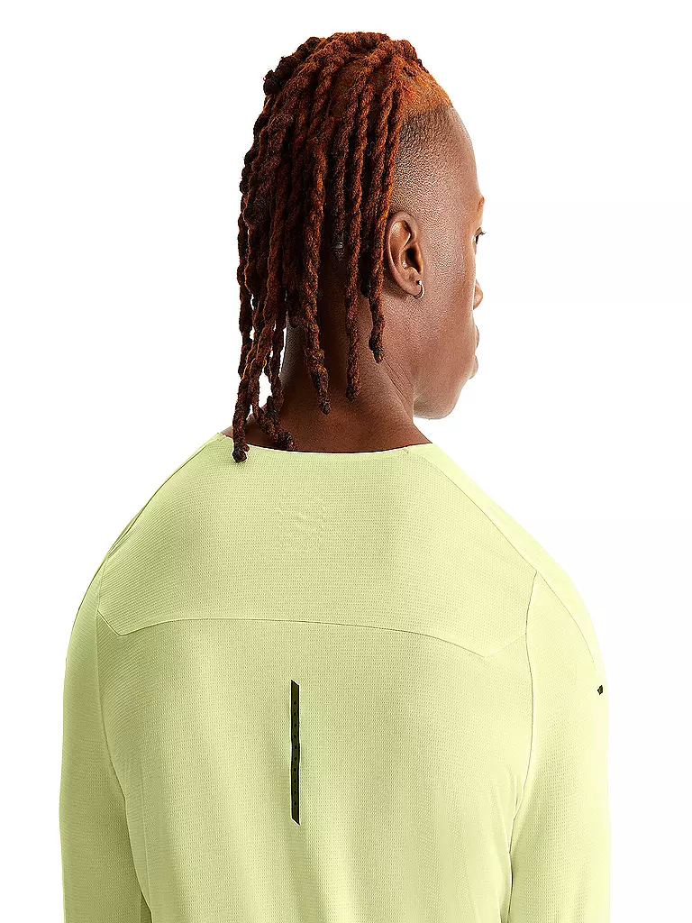 ON | Herren Laufshirt Perfomance Long-T | Vert clair