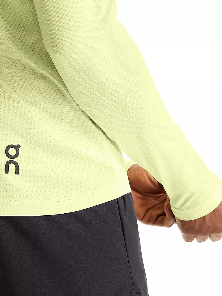 ON | Herren Laufshirt Perfomance Long-T | Vert clair