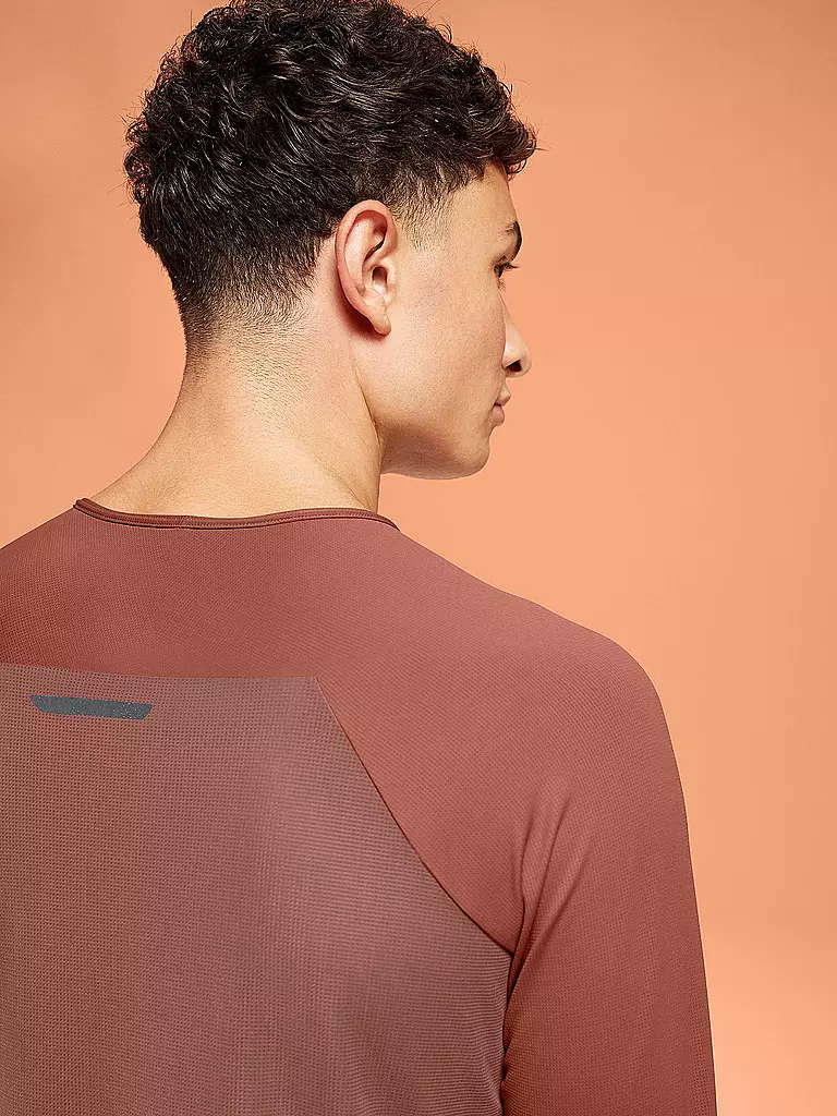 ON | Herren Laufshirt Performance Long-T | Orange