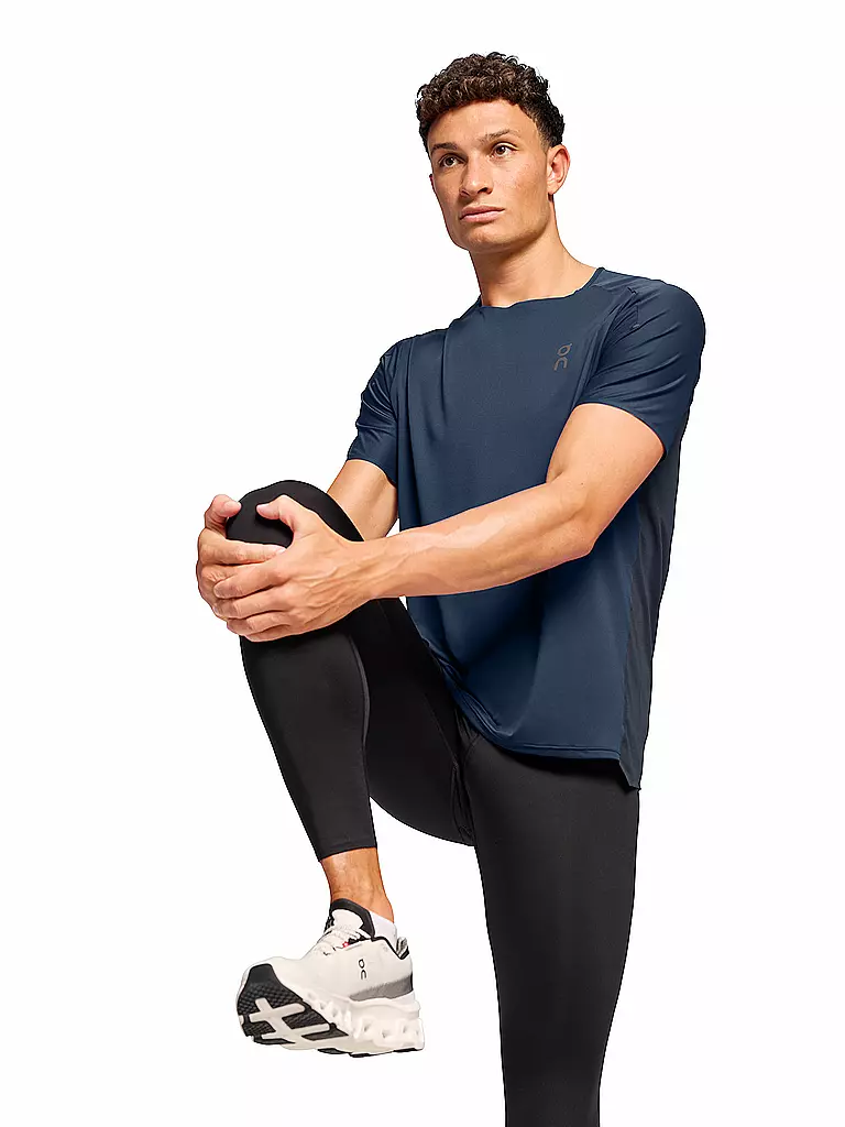 ON | Herren Laufshirt Performance-T | Bleu