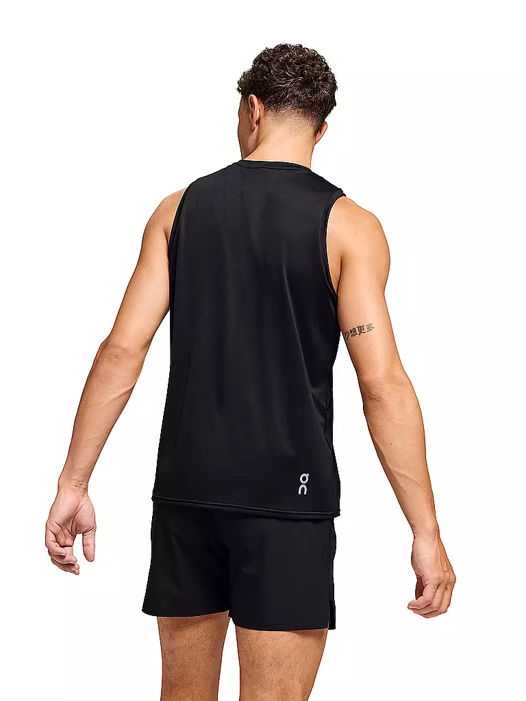 ON | Herren Laufshirt Tank Core | Noir