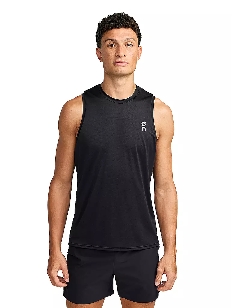 ON | Herren Laufshirt Tank Core | Noir