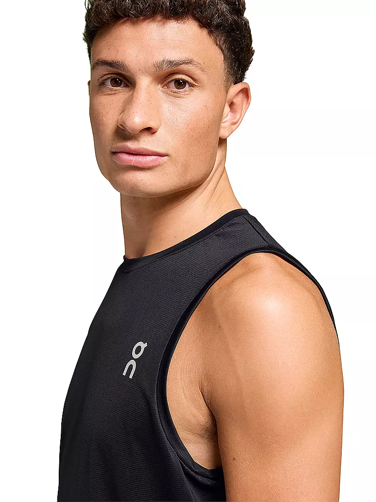 ON | Herren Laufshirt Tank Core | Noir