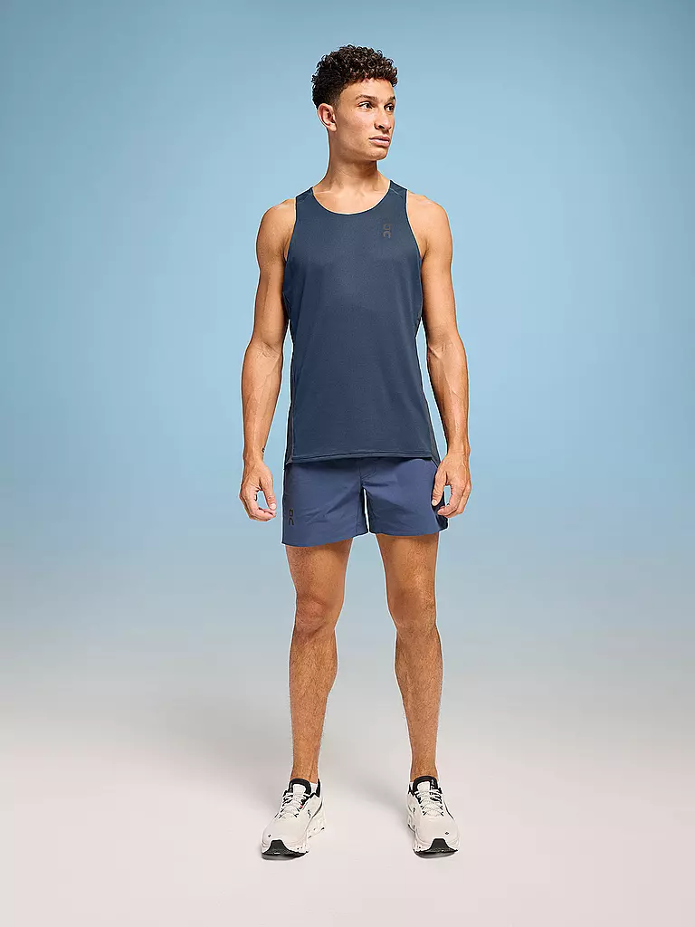 ON | Herren Lauftank Performance | Bleu