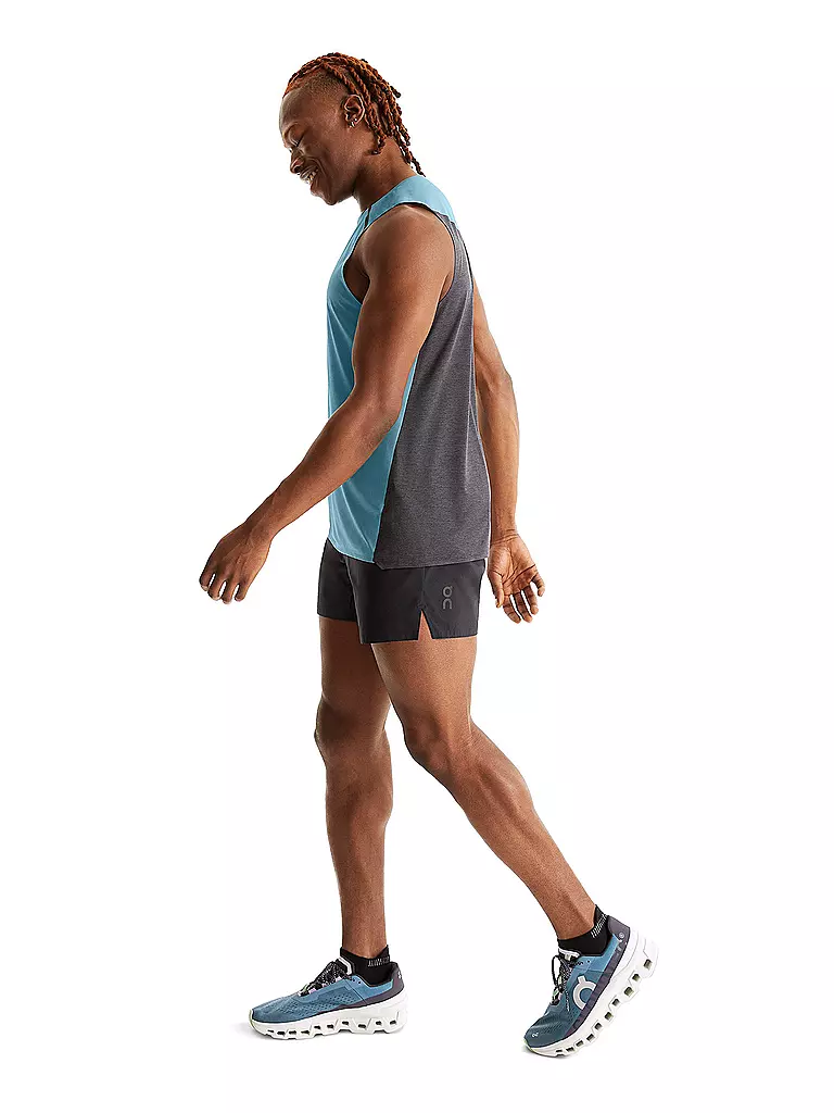 ON | Herren Lauftank Tank-T | Bleu