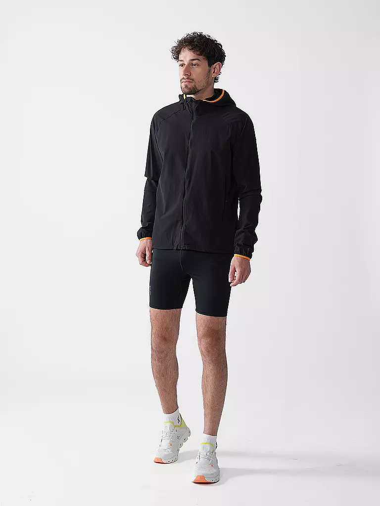 ON | Short de course 2 en 1 Performance Hybrid pour hommes | Jaune