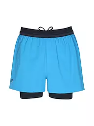 ON | Short de course 2en1 3" Performance pour femme | Bleu