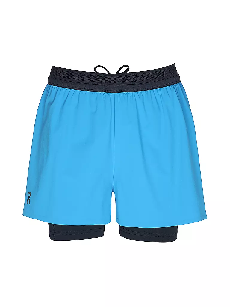 ON | Short de course 2en1 3" Performance pour femme | Bleu
