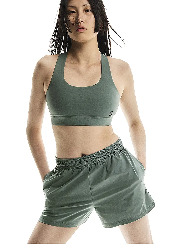 ON | Short de course Core 3" pour femme | Olive