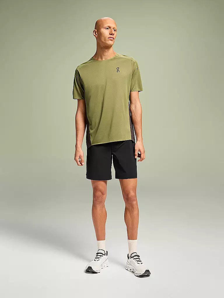ON | Short de course léger pour hommes | Noir