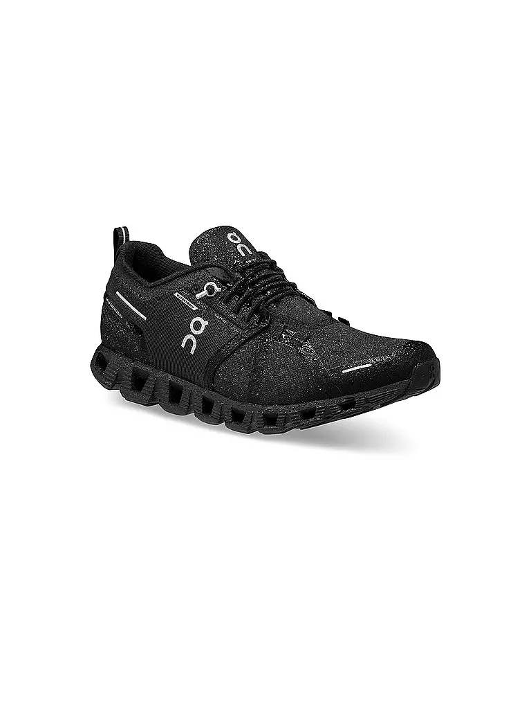 ON | Sneaker Cloud 5 Waterproof ALL BLACK pour femmes |
