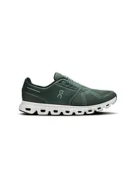 ON | Sneaker Cloud 6 pour hommes | Vert foncé
