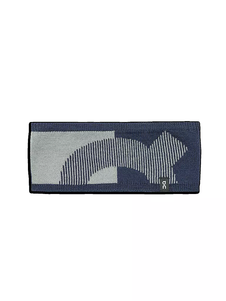 ON | Stirnband Explorer Merino | Bleu foncé