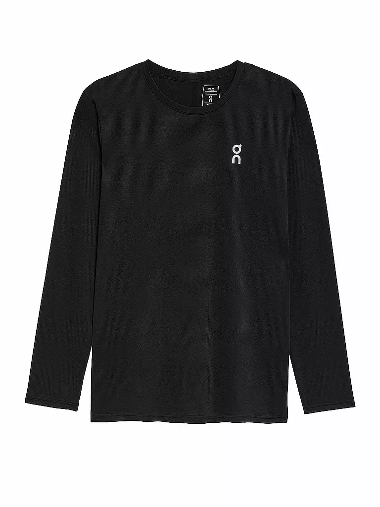 ON | T-shirt de course à manches longues Core pour hommes | Noir