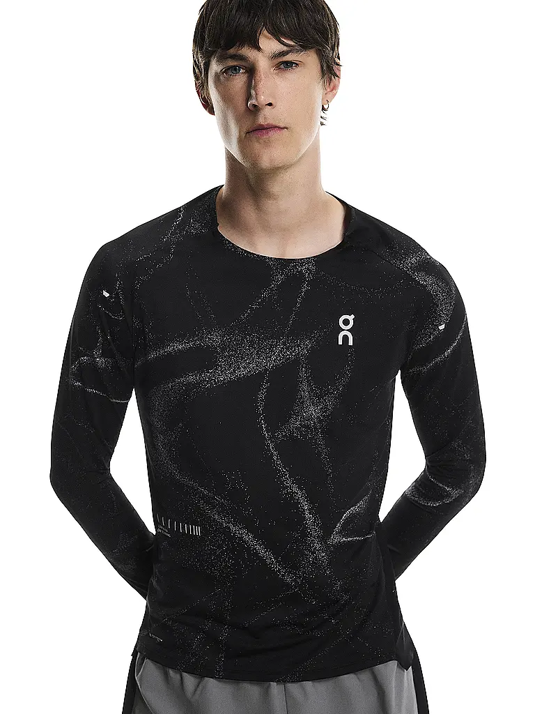 ON | T-shirt de course à manches longues Performance Lumos pour hommes |