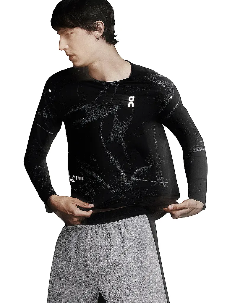 ON | T-shirt de course à manches longues Performance Lumos pour hommes |